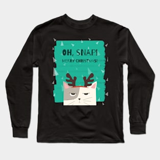 Oh Snap! Merry Christmas! Long Sleeve T-Shirt